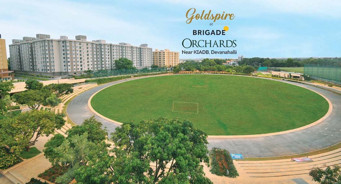 Goldspire at Brigade Orchards Desktop Banner