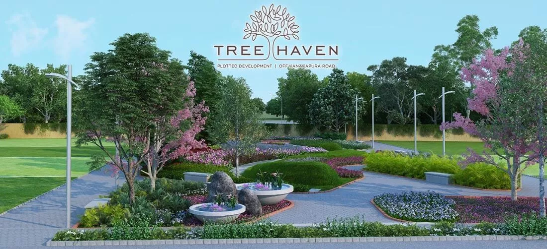 Purva Land Tree Haven Desktop Banner