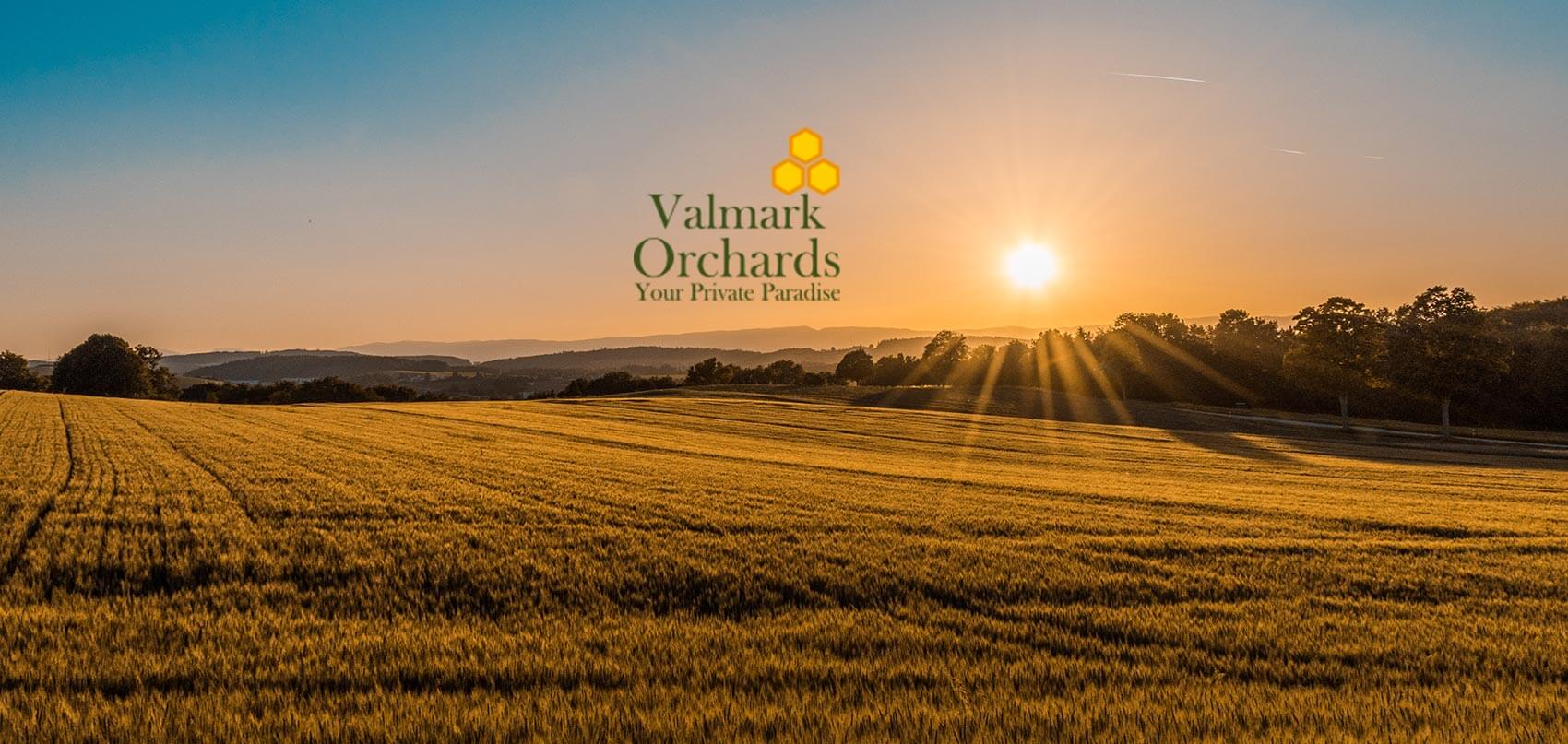 Valmark Orchards Desktop Banner